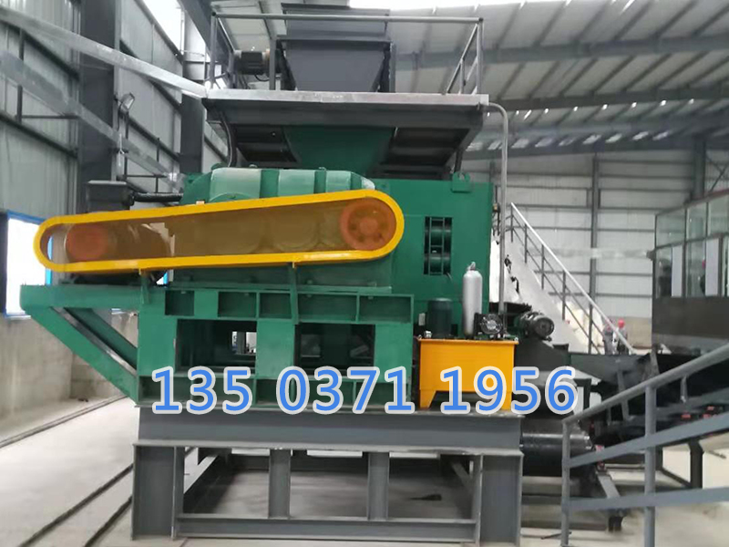 榆林年产20万吨型煤设备生产现场